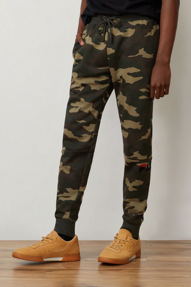 Fila Shockwave Jogger Camo Pants Mens - NZ 42357-LJBW